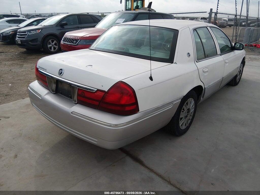 2MEFM74W85X610158 2005 MERCURY GRAND MARQUIS photo no. 4