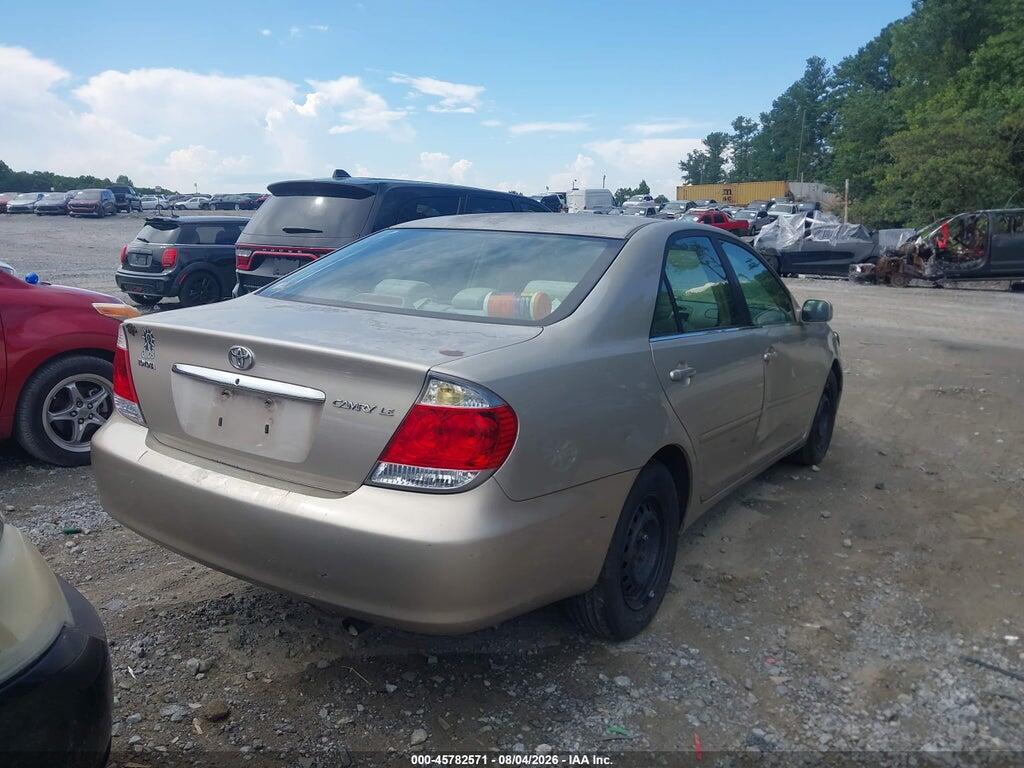 4T1BE32KX5U596451 2005 TOYOTA CAMRY photo no. 4