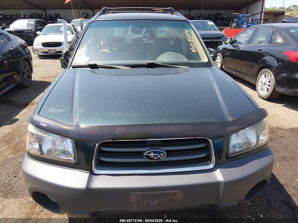 JF1SG63685H739736 2005 SUBARU FORESTER photo no. 6