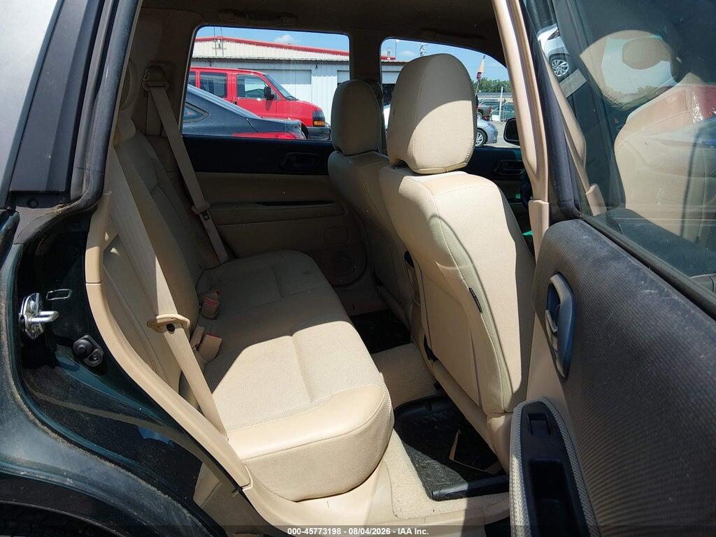 JF1SG63685H739736 2005 SUBARU FORESTER photo no. 8