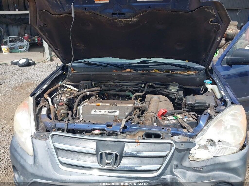 JHLRD68585C020066 2005 HONDA CR-V photo no. 10