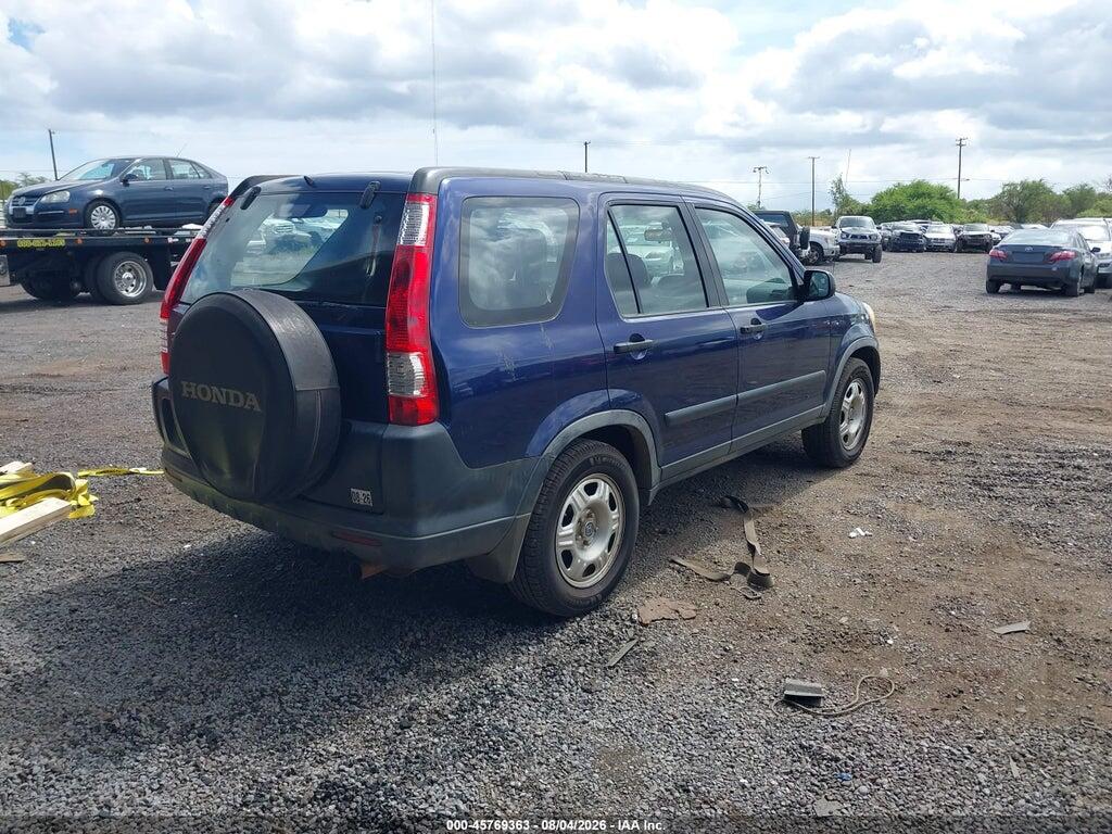JHLRD68585C020066 2005 HONDA CR-V photo no. 4