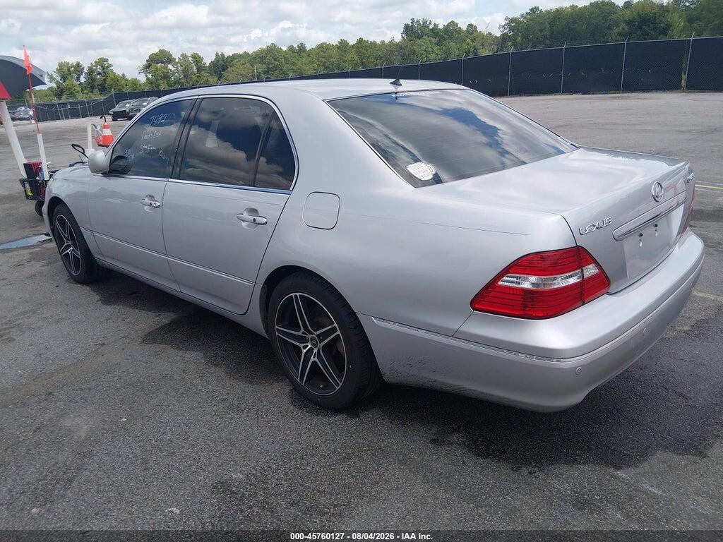 JTHBN36F455012264 2005 LEXUS LS 430 photo no. 3