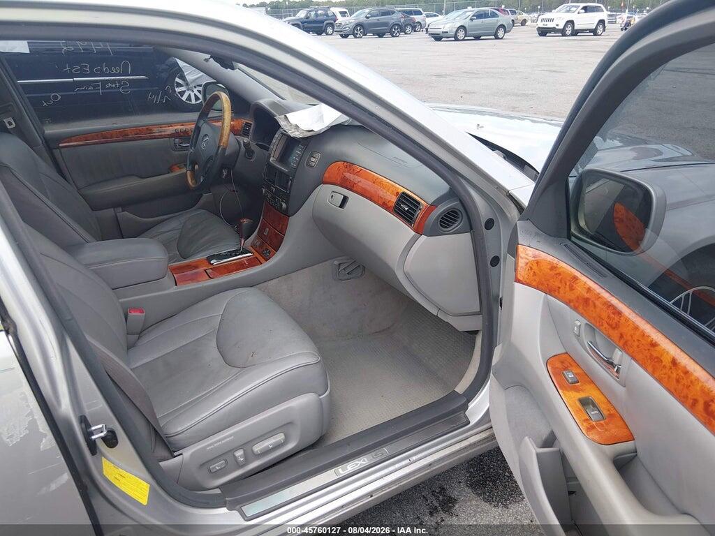 JTHBN36F455012264 2005 LEXUS LS 430 photo no. 5
