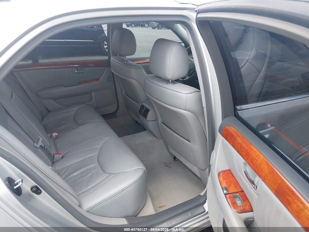 JTHBN36F455012264 2005 LEXUS LS 430 photo no. 8