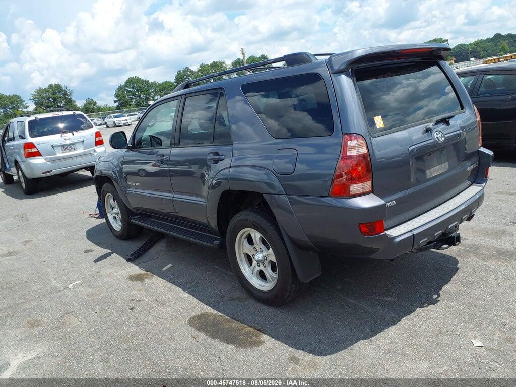 JTEBT17R150053318 2005 TOYOTA 4RUNNER photo no. 3