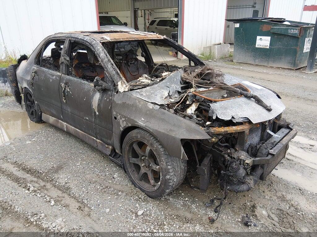 2005 MITSUBISHI LANCER EVOLUTION JA3AH86D95U047015