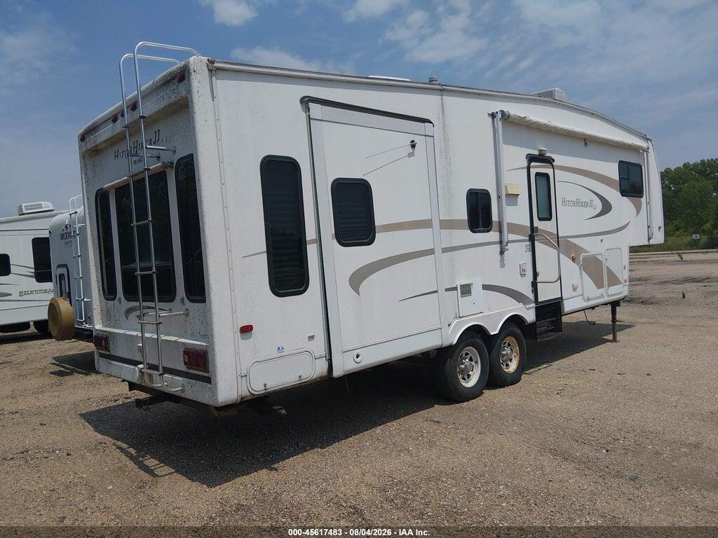 1C932FN045A024865 2005 NU-WA HITCH HIKER II 5TH WHL TRAVEL TRAILER photo no. 2