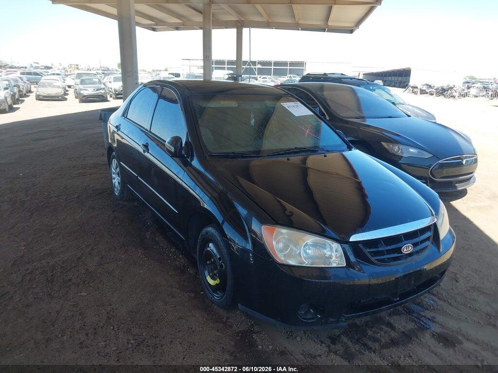 KNAFE121665321900 2006 KIA SPECTRA photo no. 1