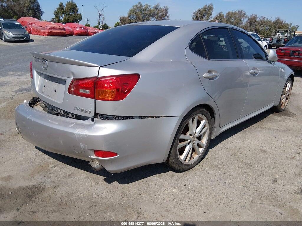 JTHBE262662002569 2006 LEXUS IS 350 photo no. 4