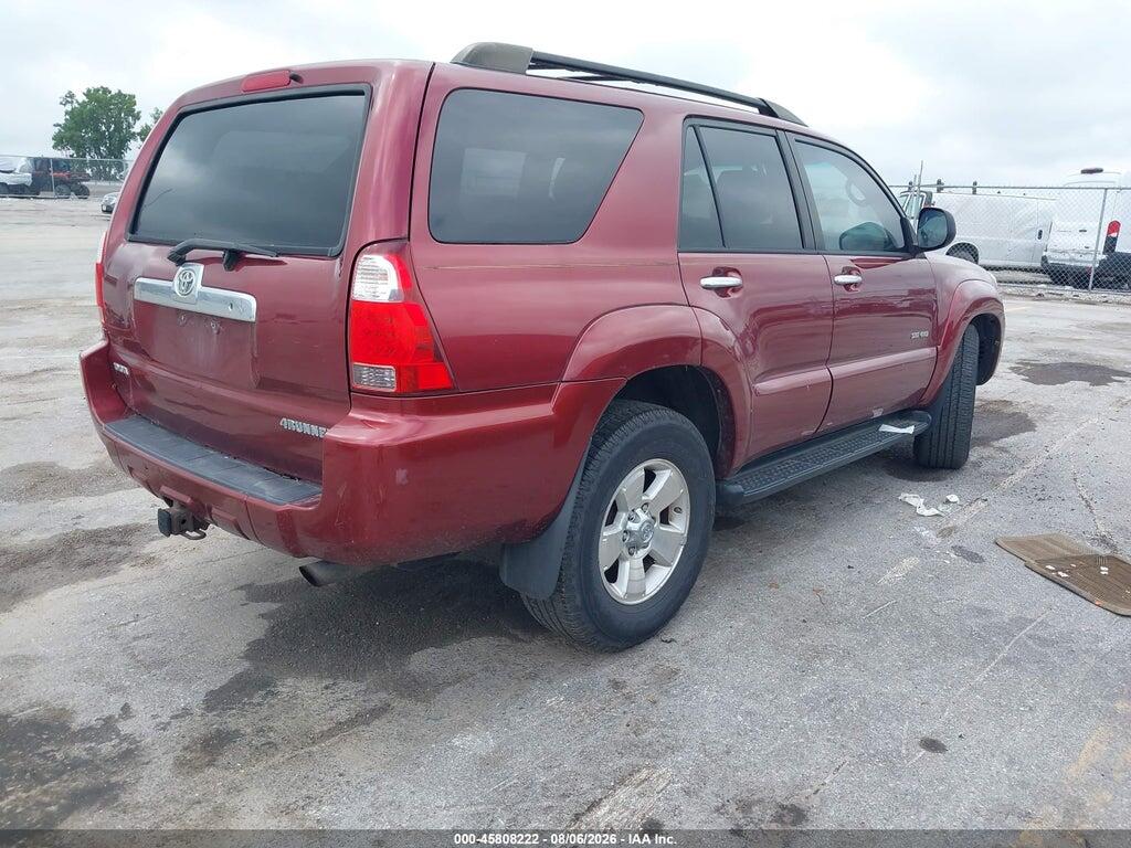 JTEBU14R968060165 2006 TOYOTA 4RUNNER photo no. 4