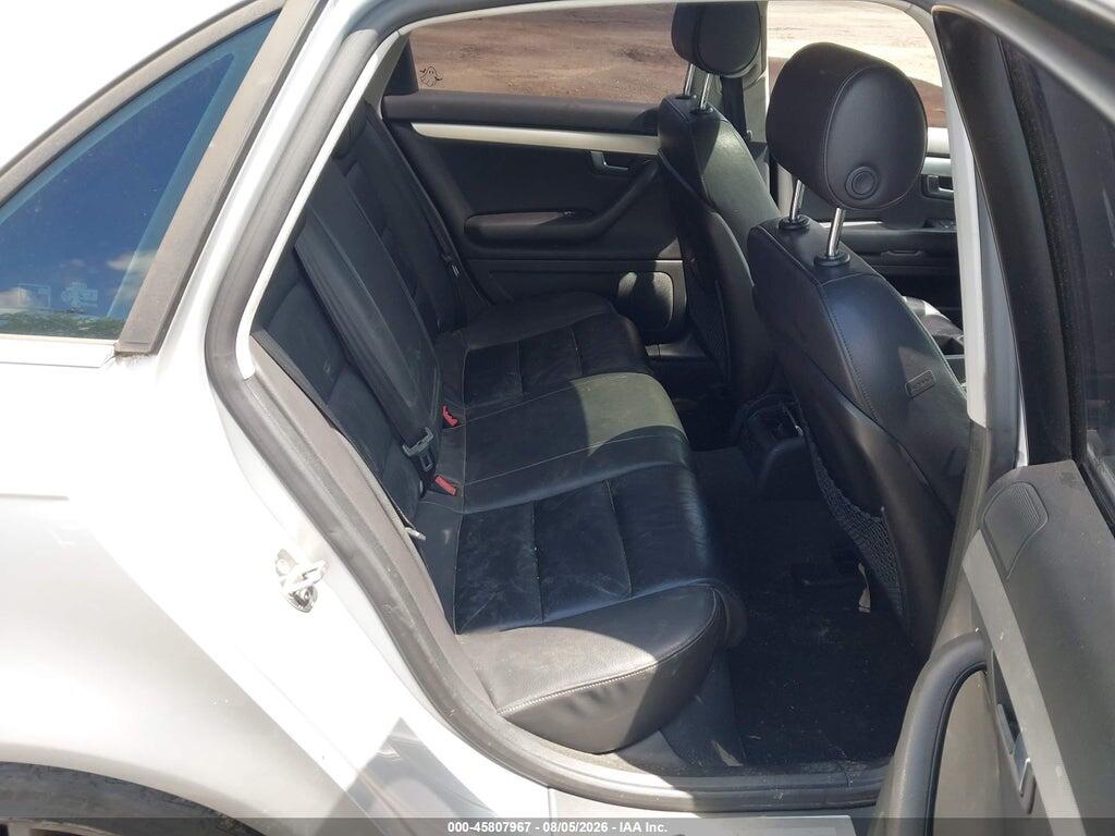 WAUDF78E26A146120 2006 AUDI A4 photo no. 8