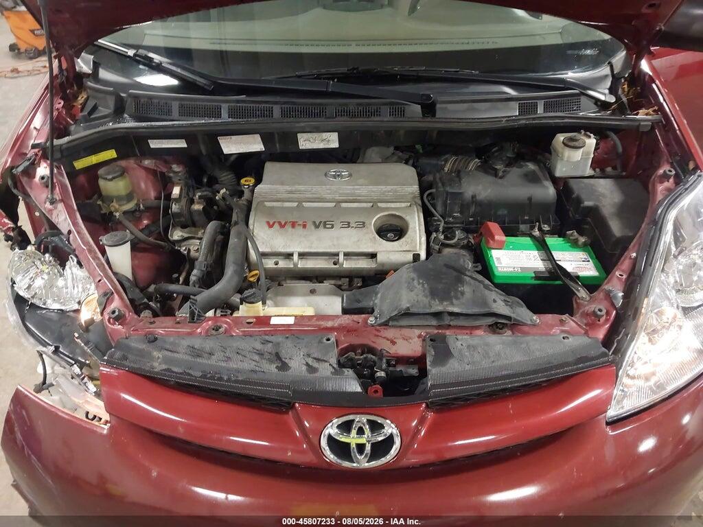5TDBA23C46S076446 2006 TOYOTA SIENNA photo no. 10