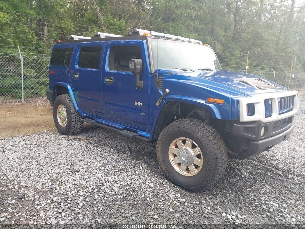 2006 HUMMER H2 SUV 5GRGN23U96H108698