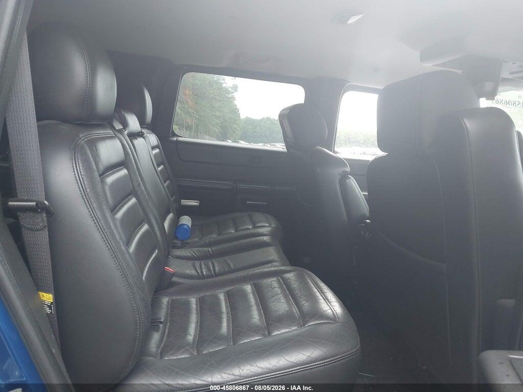 5GRGN23U96H108698 2006 HUMMER H2 SUV photo no. 8