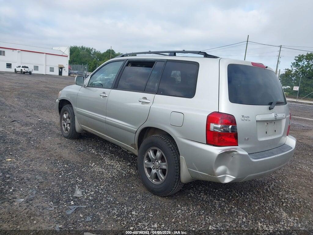 JTEGP21A260097347 2006 TOYOTA HIGHLANDER photo no. 3