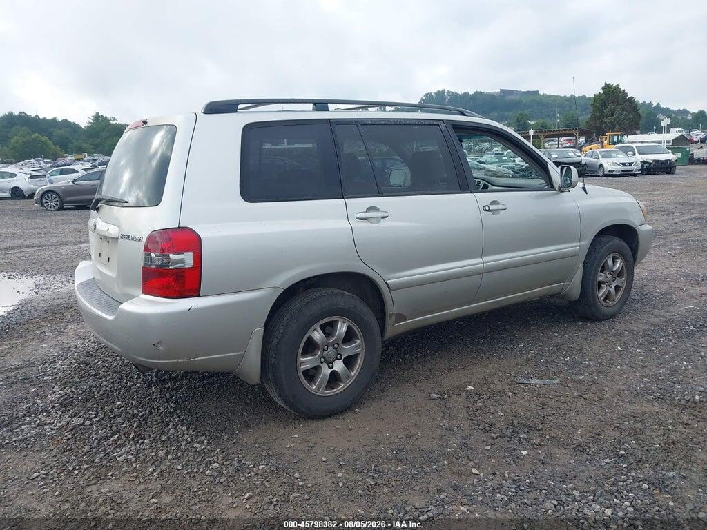 JTEGP21A260097347 2006 TOYOTA HIGHLANDER photo no. 4