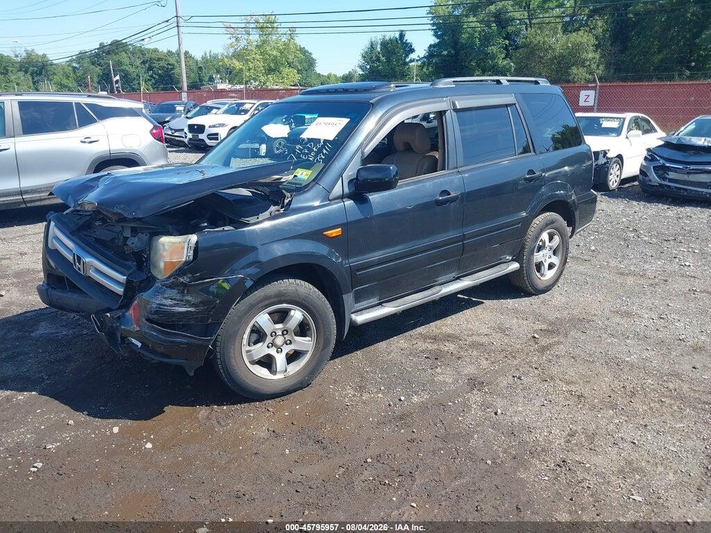 2HKYF18686H538411 2006 HONDA PILOT photo no. 2