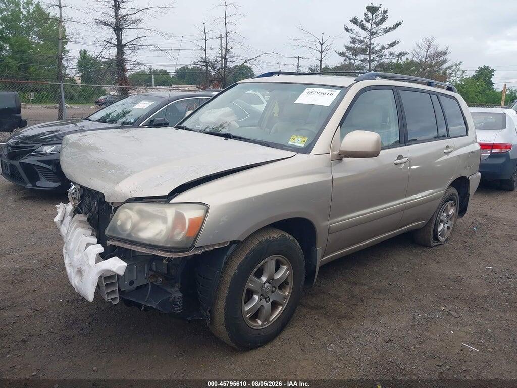 JTEEP21A560165552 2006 TOYOTA HIGHLANDER photo no. 2