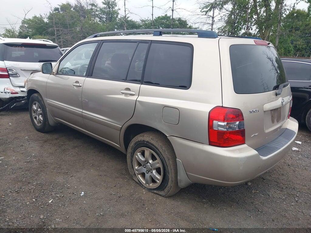 JTEEP21A560165552 2006 TOYOTA HIGHLANDER photo no. 3
