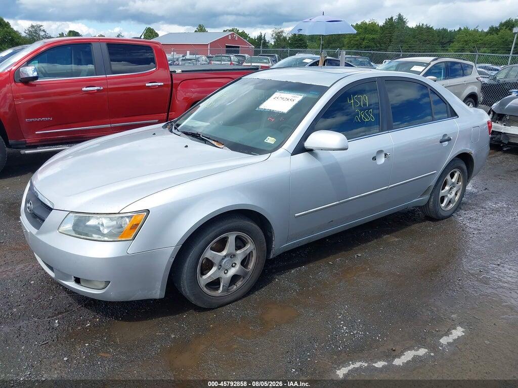 5NPEU46F46H099172 2006 HYUNDAI SONATA photo no. 2