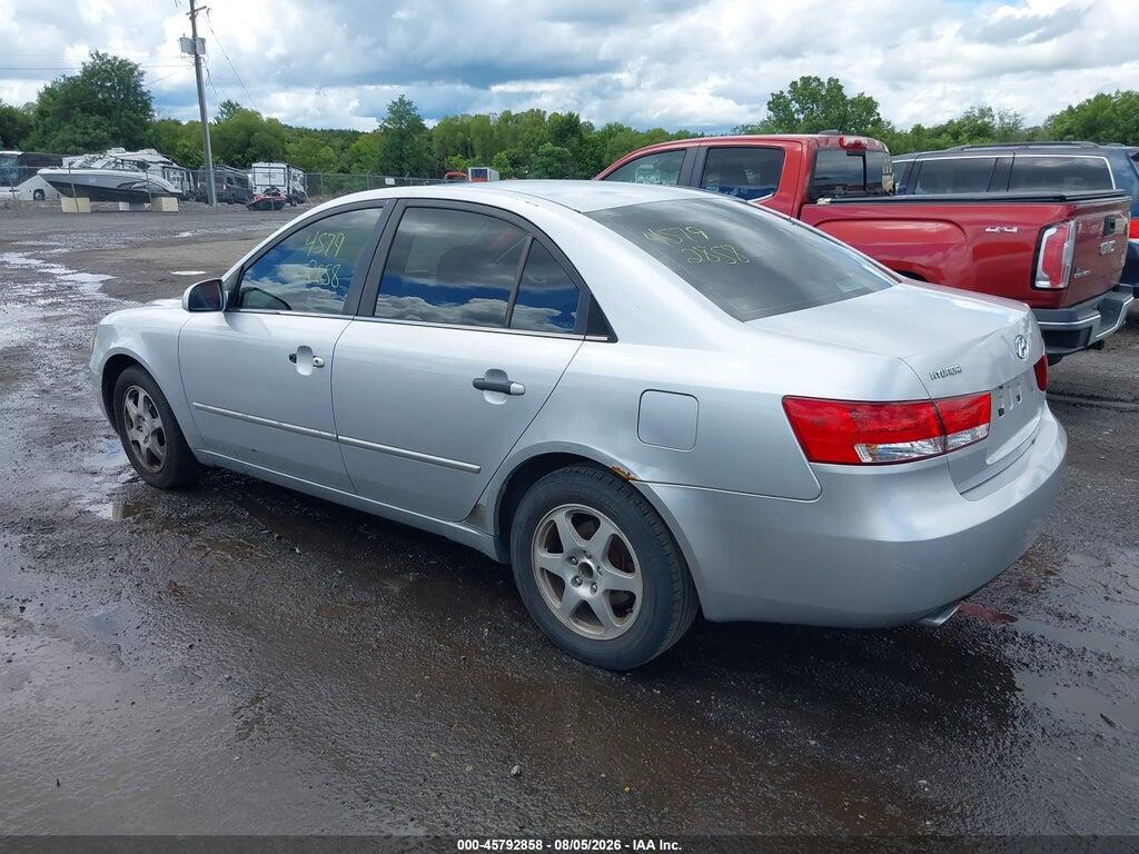 5NPEU46F46H099172 2006 HYUNDAI SONATA photo no. 3