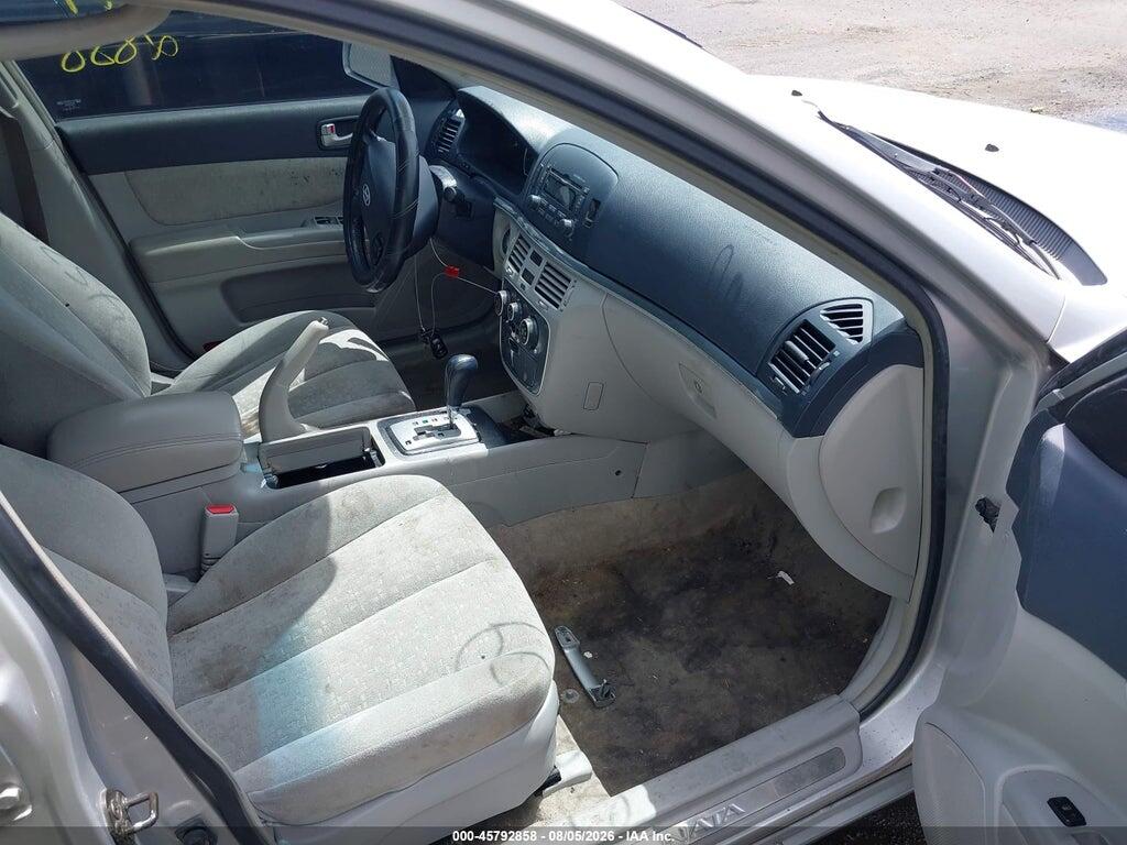 5NPEU46F46H099172 2006 HYUNDAI SONATA photo no. 5