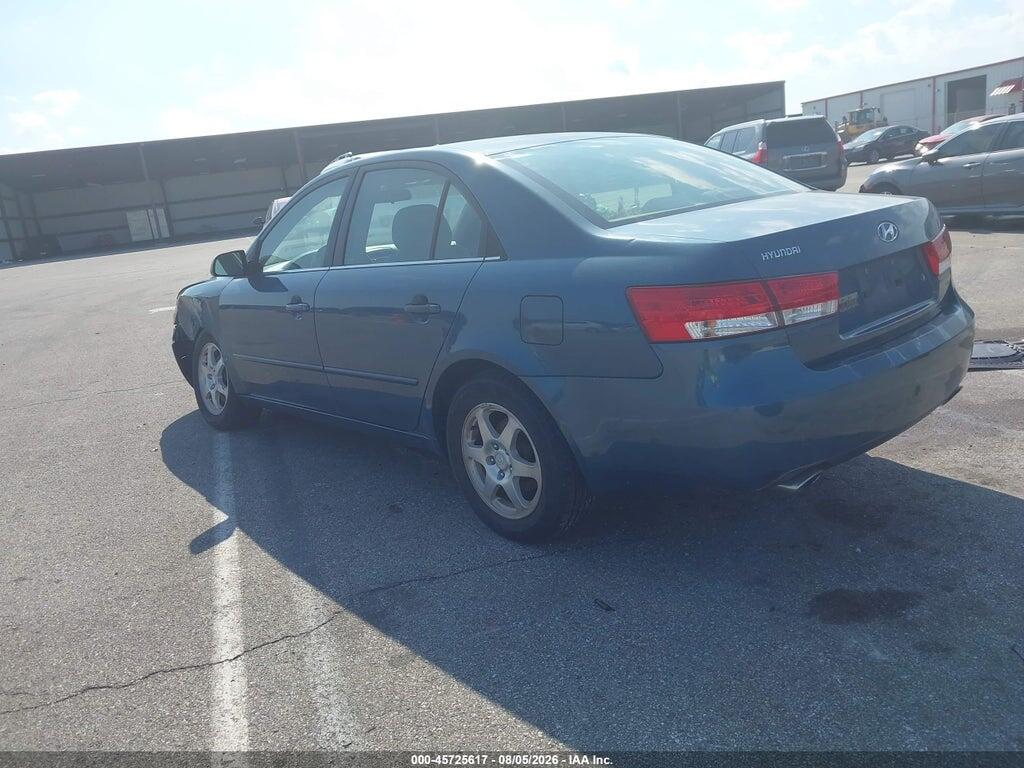 5NPEU46F06H136136 2006 HYUNDAI SONATA photo no. 3