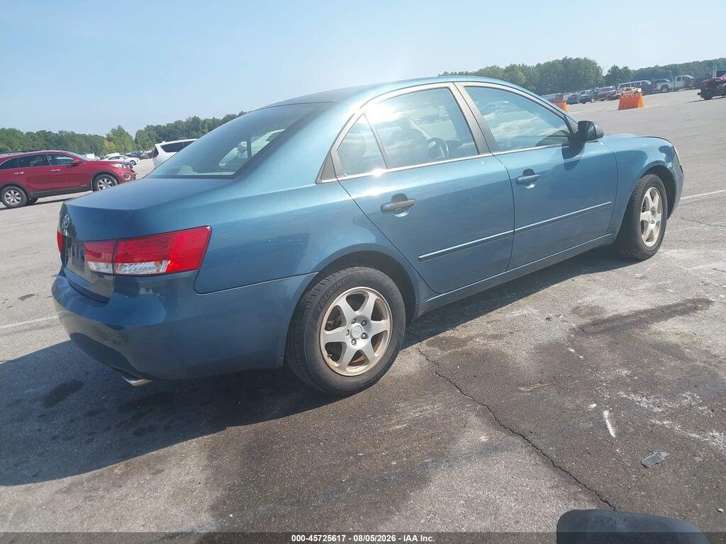 5NPEU46F06H136136 2006 HYUNDAI SONATA photo no. 4