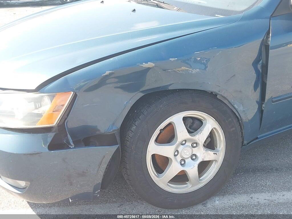 5NPEU46F06H136136 2006 HYUNDAI SONATA photo no. 6
