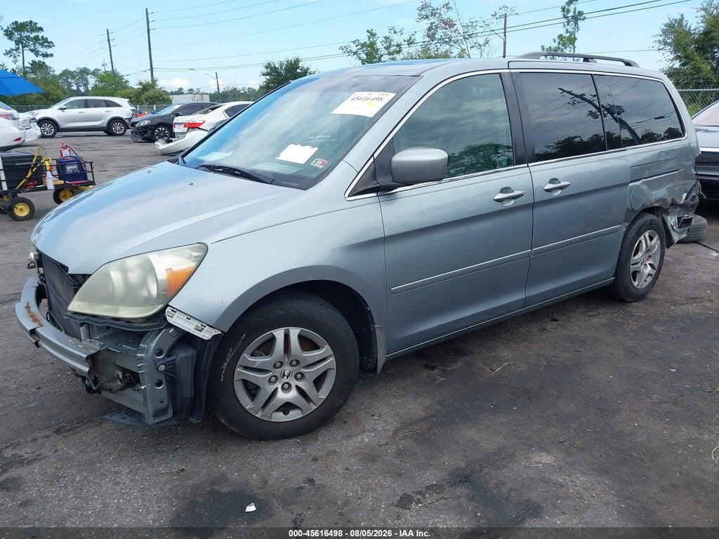 5FNRL38746B103532 2006 HONDA ODYSSEY photo no. 2