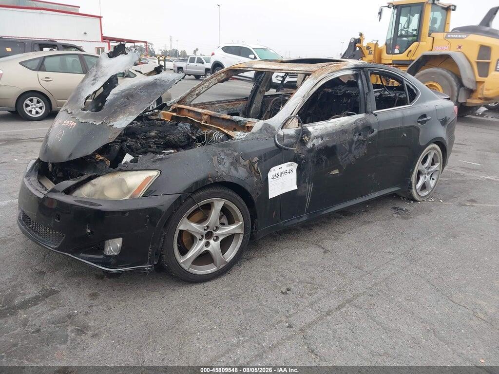 JTHBK262772049524 2007 LEXUS IS 250 photo no. 2