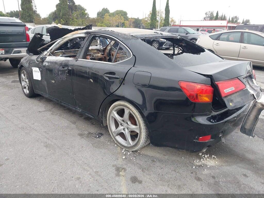 JTHBK262772049524 2007 LEXUS IS 250 photo no. 3