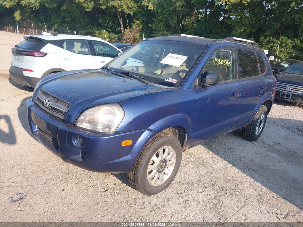 KM8JM12B37U560302 2007 HYUNDAI TUCSON photo no. 2
