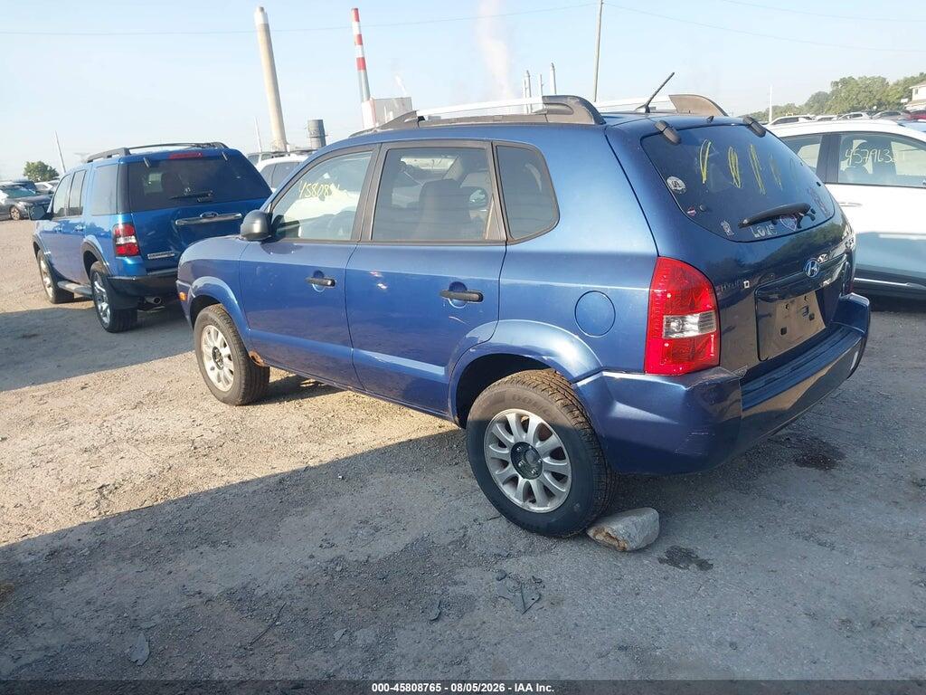 KM8JM12B37U560302 2007 HYUNDAI TUCSON photo no. 3