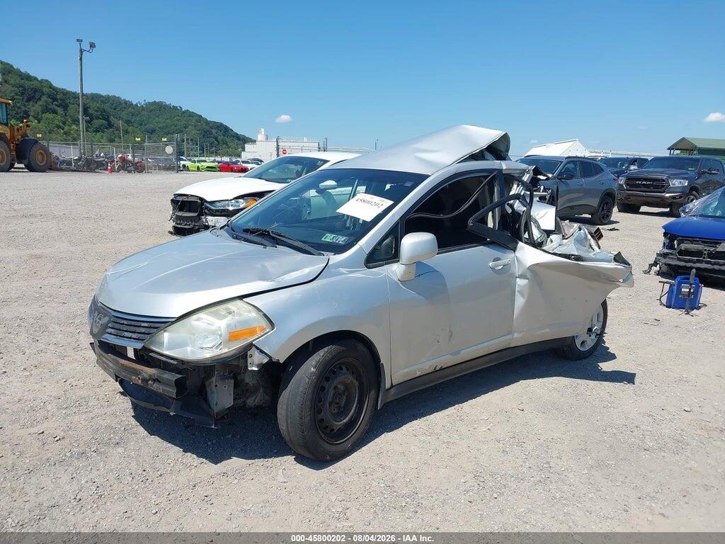 3N1BC13E77L384422 2007 NISSAN VERSA photo no. 2