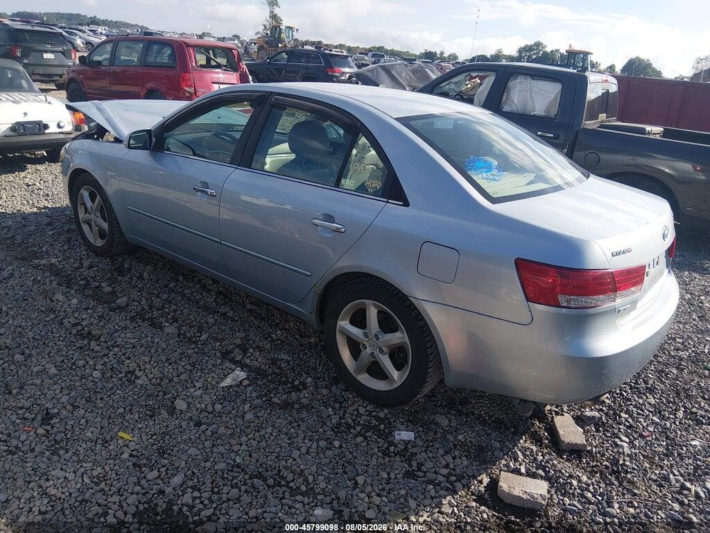 5NPEU46F97H204905 2007 HYUNDAI SONATA photo no. 3