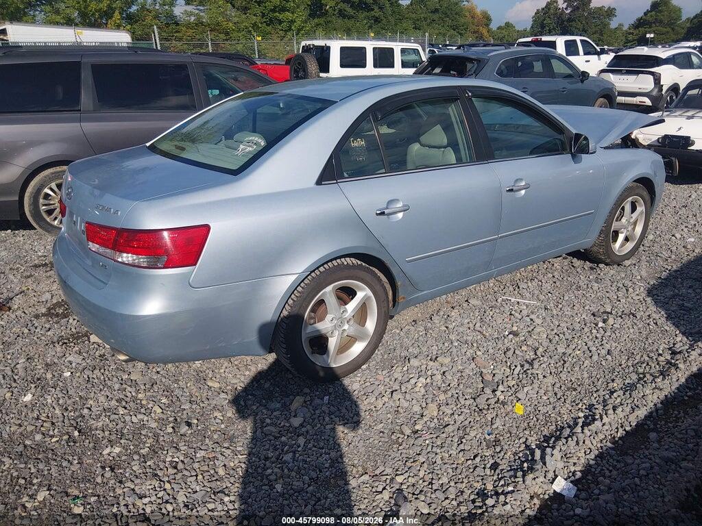 5NPEU46F97H204905 2007 HYUNDAI SONATA photo no. 4