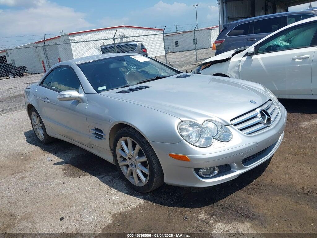 2007 MERCEDES-BENZ SL 550 WDBSK71F17F130762