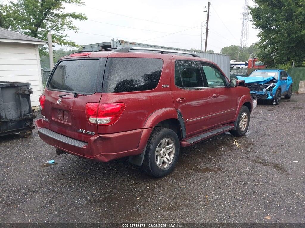 5TDBT44A17S282957 2007 TOYOTA SEQUOIA photo no. 4