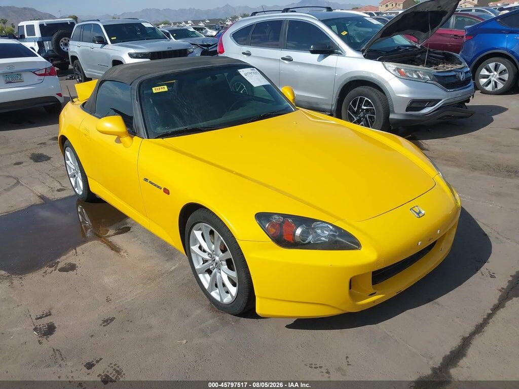 2007 HONDA S2000 JHMAP214X7S002039