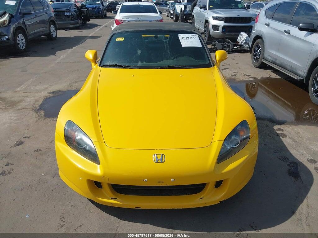 JHMAP214X7S002039 2007 HONDA S2000 photo no. 12