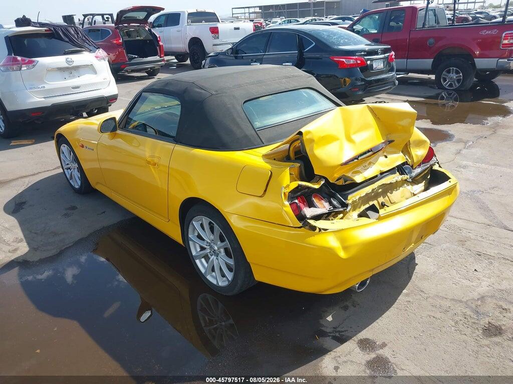 JHMAP214X7S002039 2007 HONDA S2000 photo no. 3