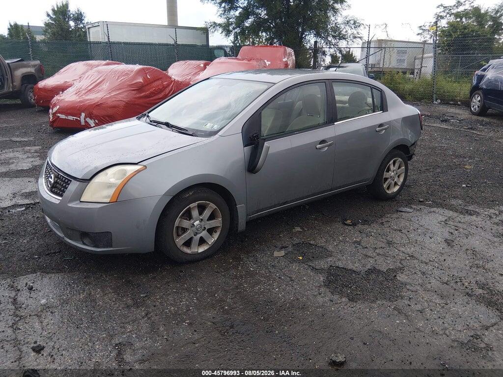 3N1AB61E37L617825 2007 NISSAN SENTRA photo no. 2