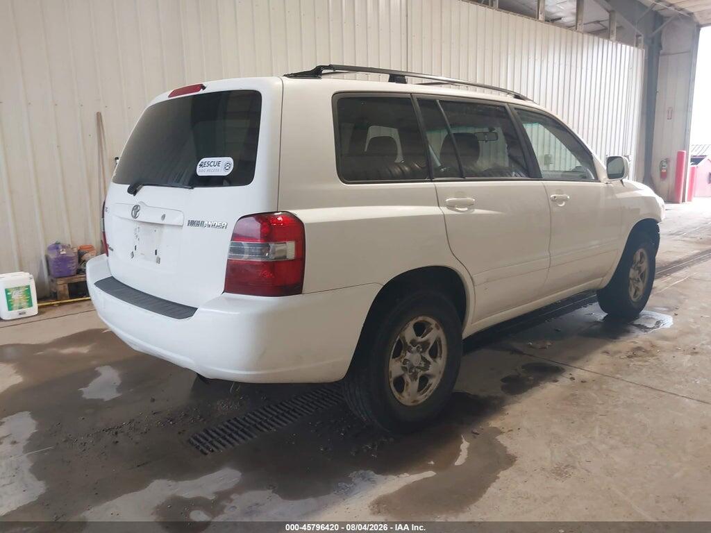 JTEEP21A970201535 2007 TOYOTA HIGHLANDER photo no. 4