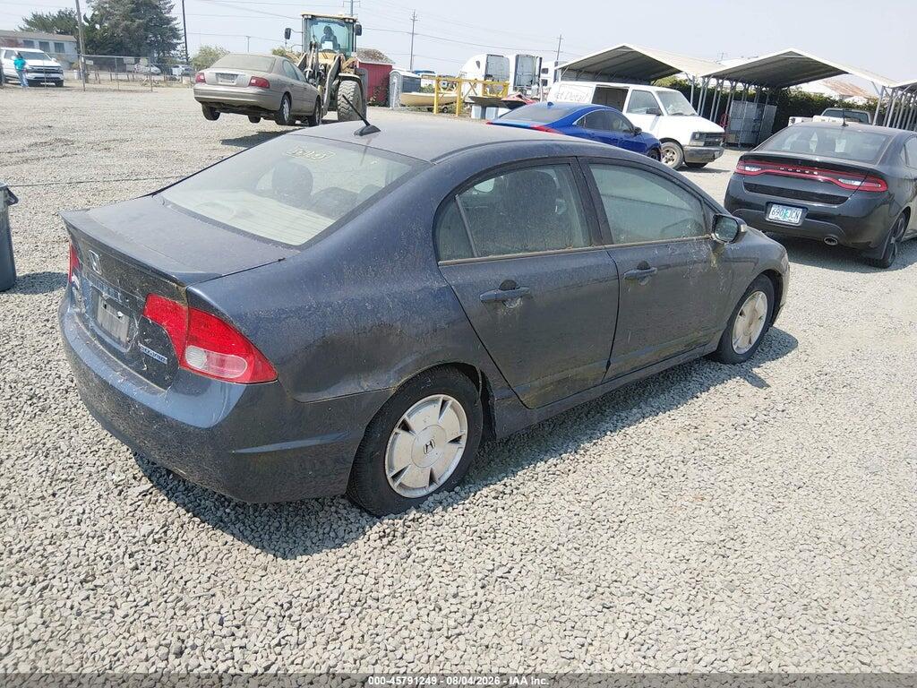 JHMFA36267S003550 2007 HONDA CIVIC HYBRID photo no. 4