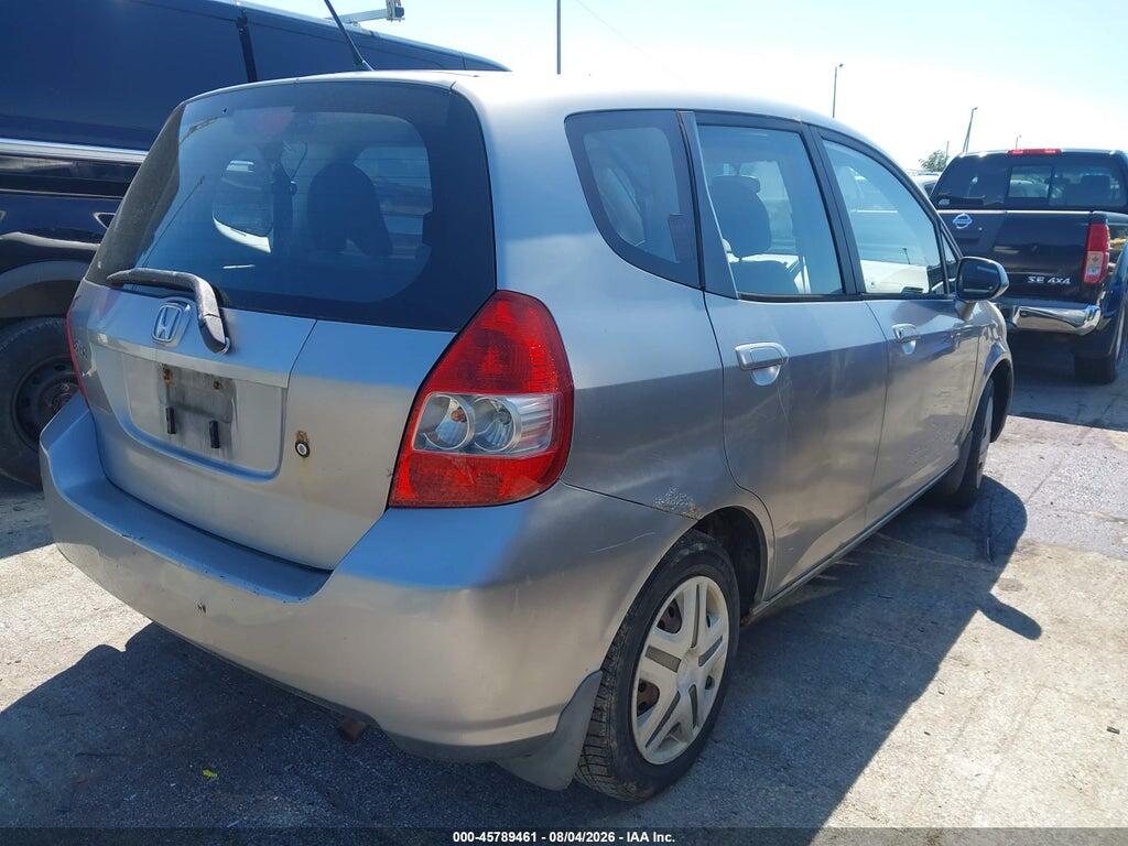 JHMGD37457S002563 2007 HONDA FIT photo no. 4