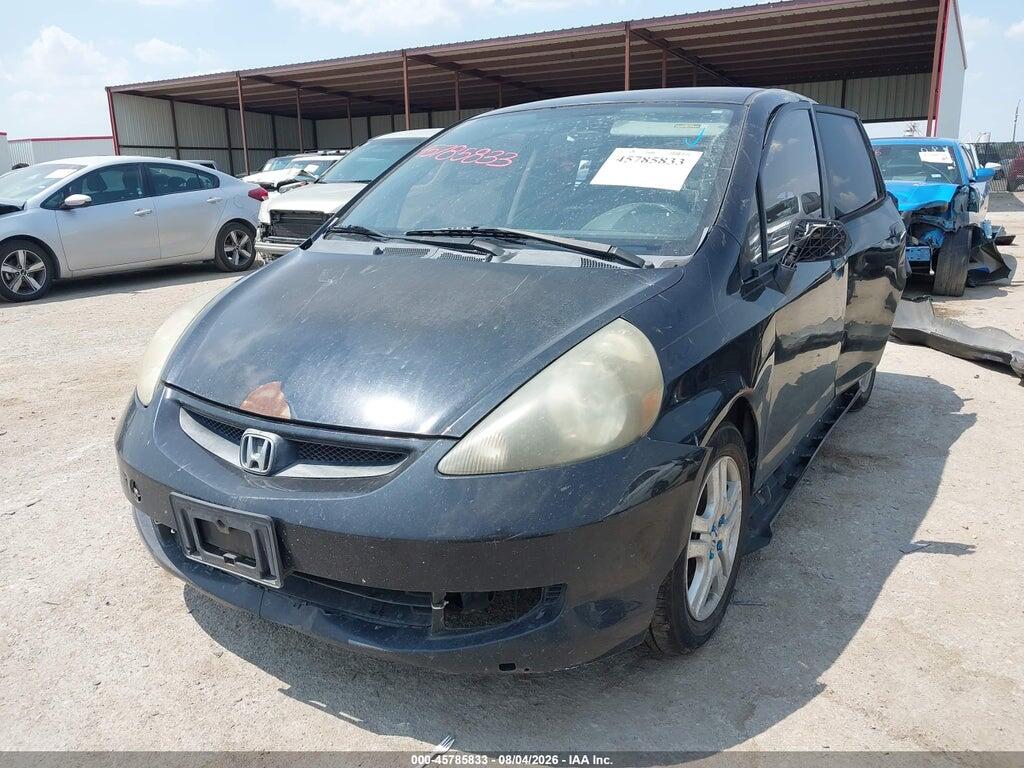 JHMGD38647S024473 2007 HONDA FIT photo no. 2