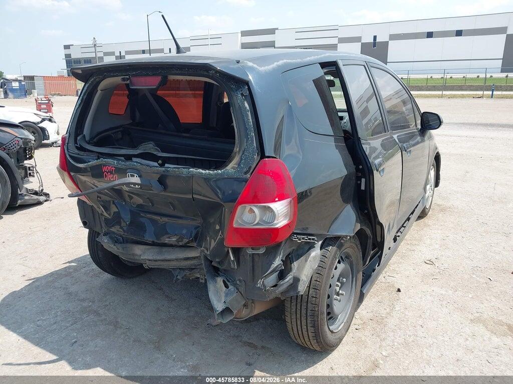 JHMGD38647S024473 2007 HONDA FIT photo no. 4