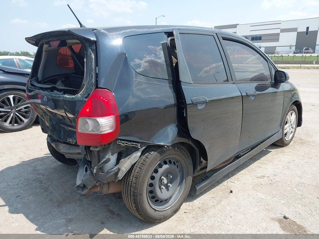 JHMGD38647S024473 2007 HONDA FIT photo no. 6